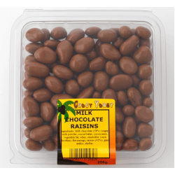 Tooty Fruity - Milk Chocolate Raisins 6 x 200g